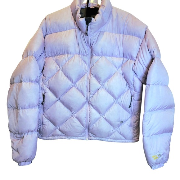 Mountain Hardwear Jackets & Blazers - Mountain Hardwear Down Puffer Jacket Womens XL Lavender Pink Full Zip Packable